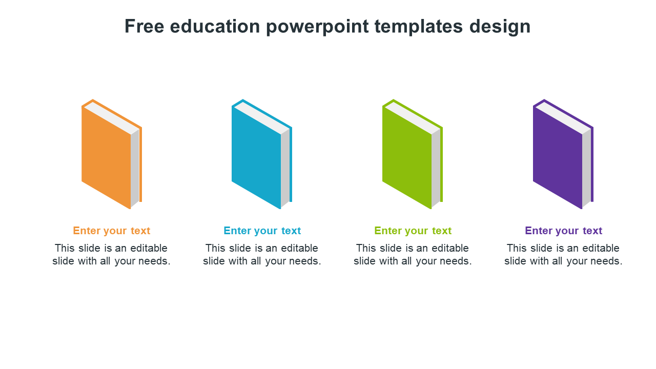 free education powerpoint templates design